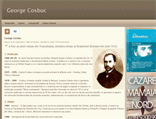 Tablet Screenshot of georgecosbuc.eu